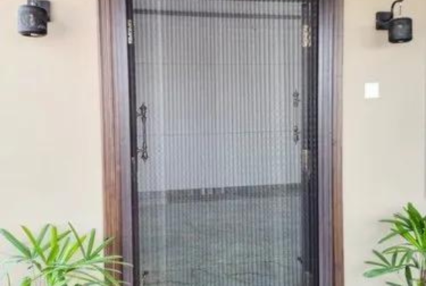 Pleated Mosquito Net Doors